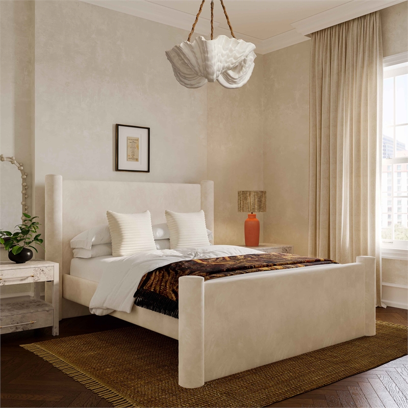 Maklaine Terracotta Natural Table Lamp