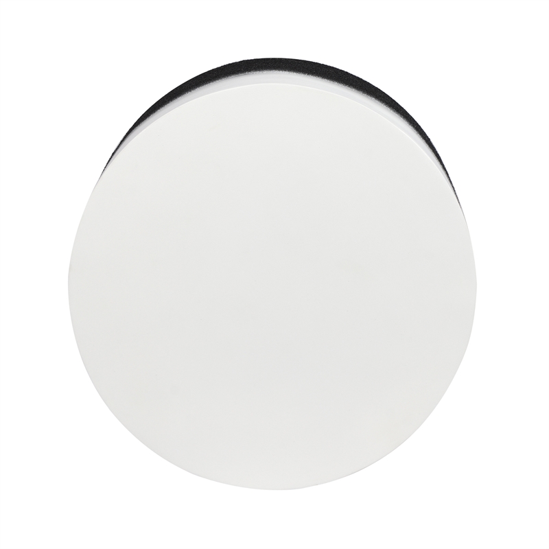 Maklaine Modern Contemporary Black and White Mango Wood Side Table