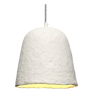 Maklaine Coastal Paper 36&quot-96&quot Adjustable Tablet Pendant in Off-White