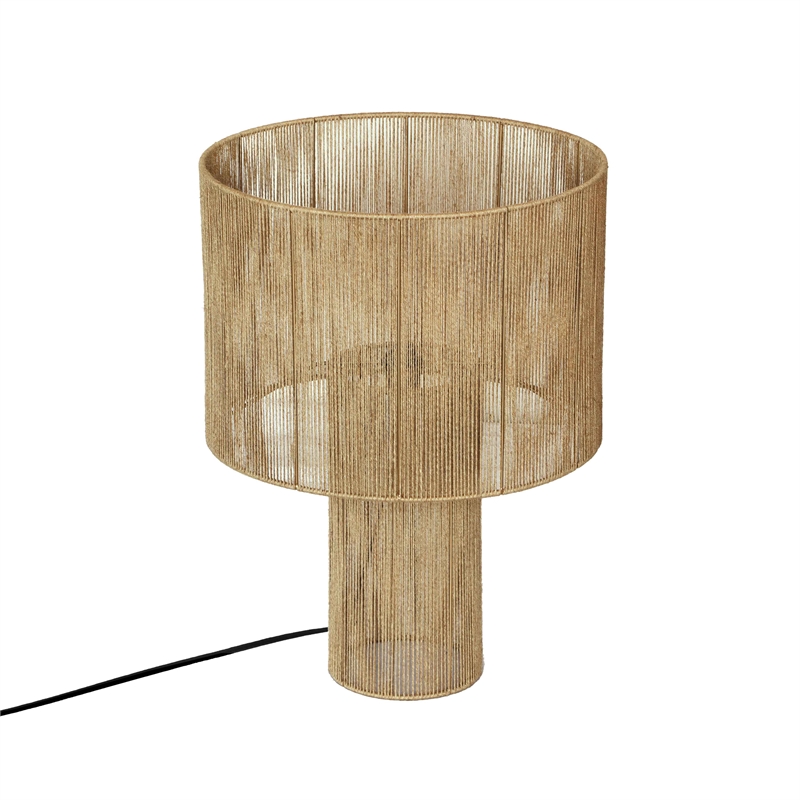 Maklaine Modern / Contemporary Handmade Natural Large Table Lamp