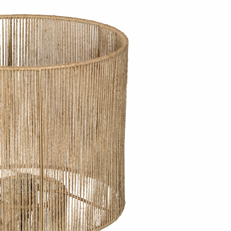 Maklaine Modern / Contemporary Handmade Natural Large Table Lamp