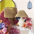 Maklaine Modern / Contemporary Handmade Natural Large Table Lamp