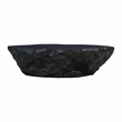 Maklaine Concrete Black Coffee Table Rectangular Handmade Outdoor-Safe Unassembled