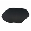 Maklaine Concrete Black Coffee Table Rectangular Handmade Outdoor-Safe Unassembled