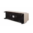 Maklaine Contemporary Tufted Roll Arm Storage Bench Sky Neutral
