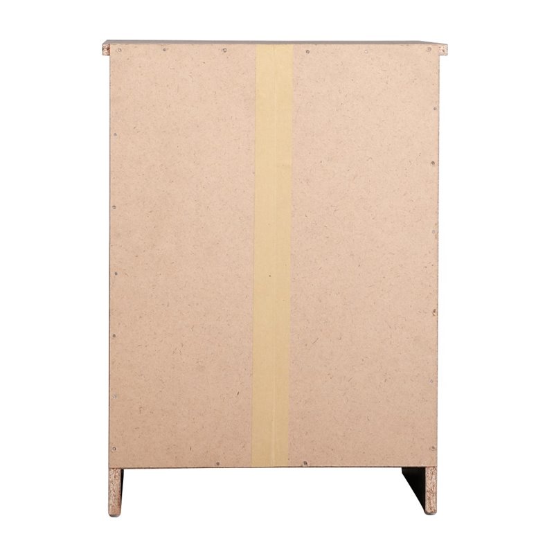 Maklaine Modern / Contemporary 1 Drawer RTA Nightstand in Gray