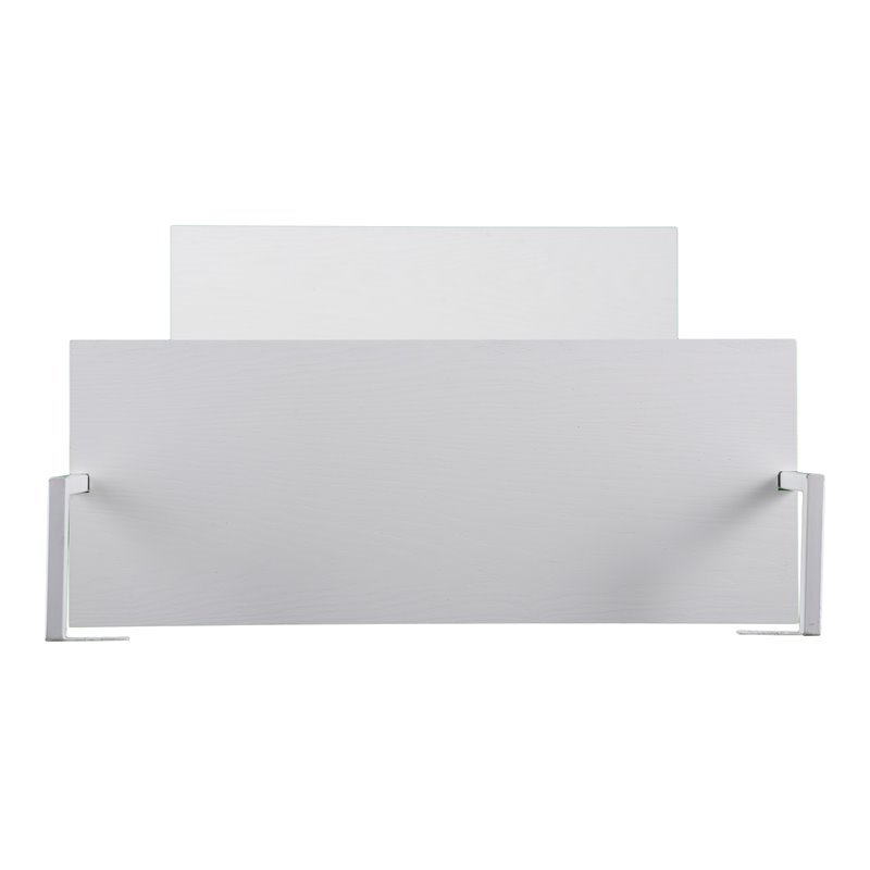 Maklaine Modern / Contemporary Wall Mount Writing Desk in White