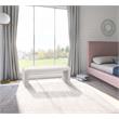 Maklaine Modern / Contemporary Upholstered Cream Velvet Bench