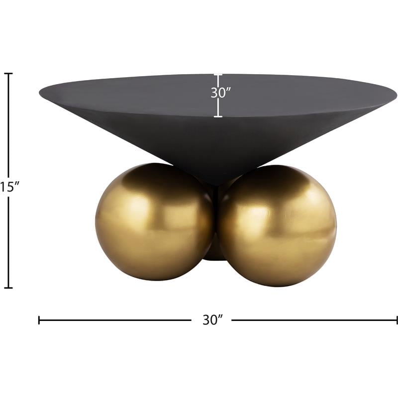 Maklaine Modern / Contemporary Cement Textured Top Coffee Table