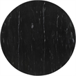Maklaine Modern / Contemporary Black Finish Marble Coffee Table