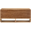 Maklaine Engineered Wood Mid-Century Natural Sideboard/Buffet