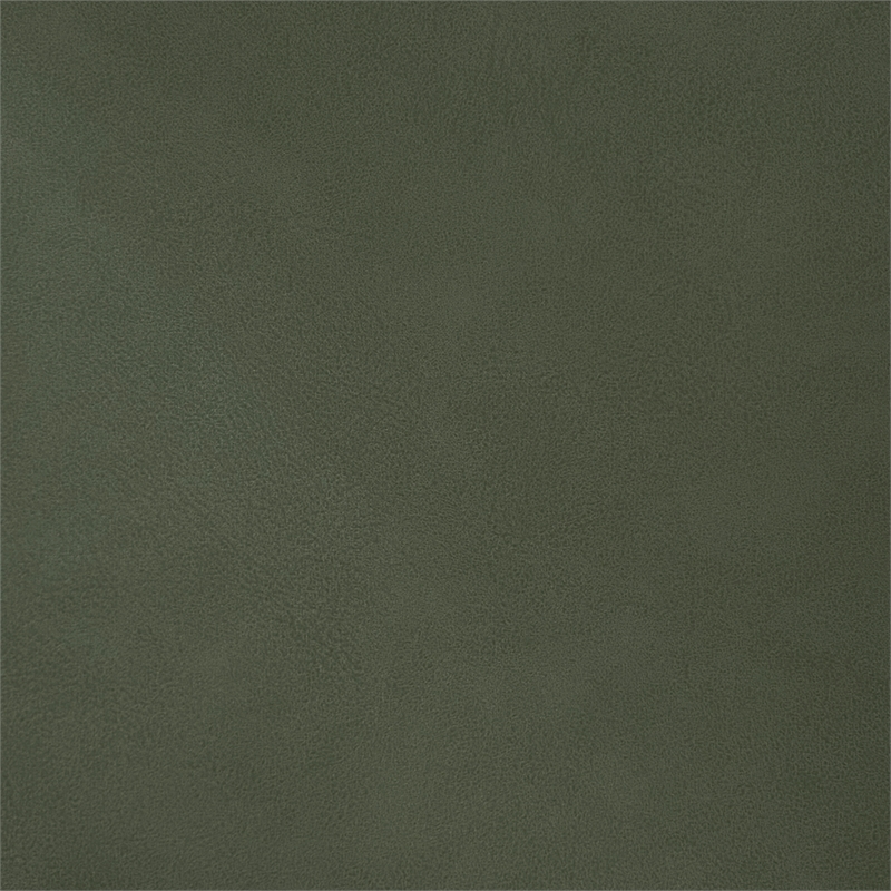 Maklaine Modern / Contemporary Green Vegan Faux Leather Twin Bed