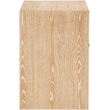Maklaine Engineered Wood Modern / Contemporary Natural Night Stand