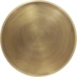 Maklaine Modern / Contemporary Gold Finish Iron Metal Coffee Table