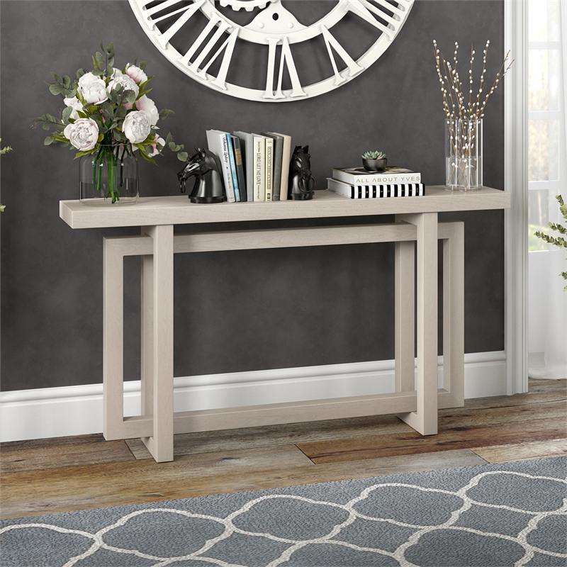 Maklaine Engineered Wood Contemporary 55