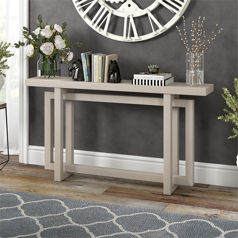 Maklaine Engineered Wood Contemporary 55