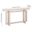 Maklaine Engineered Wood Contemporary 55