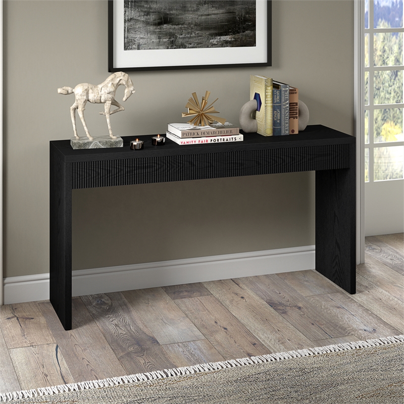 Maklaine Engineered Wood Contemporary 55