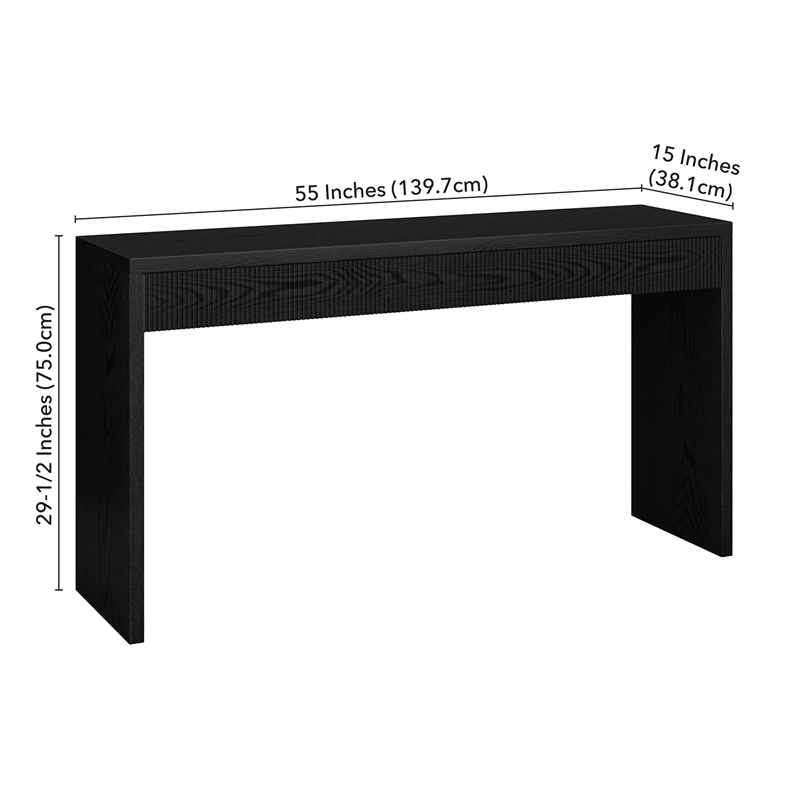Maklaine Engineered Wood Contemporary 55