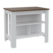 Maklaine Kitchen Island Engineered Wood Kitchen Islands in Multi-color
