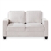 Beige/Boucle Loveseat