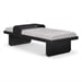 Black Frame/Light Gray Chenille
