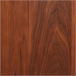 Maklaine Contemporary Wood Medium Record Storage Console Walnut