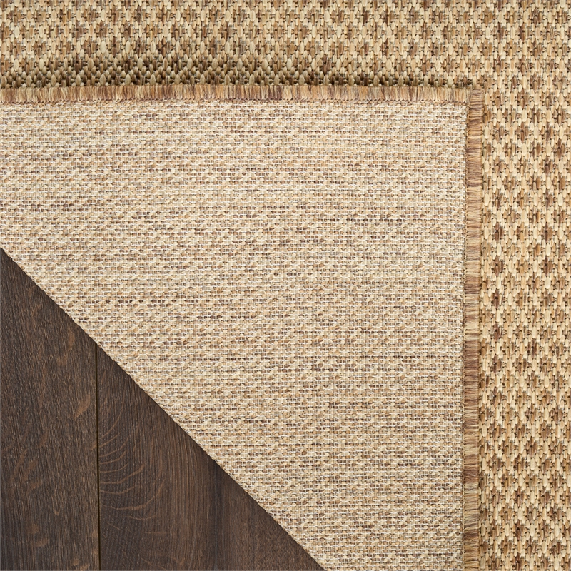 Maklaine Modern / Contemporary 10' x 14' Jute Fabric Area Rug