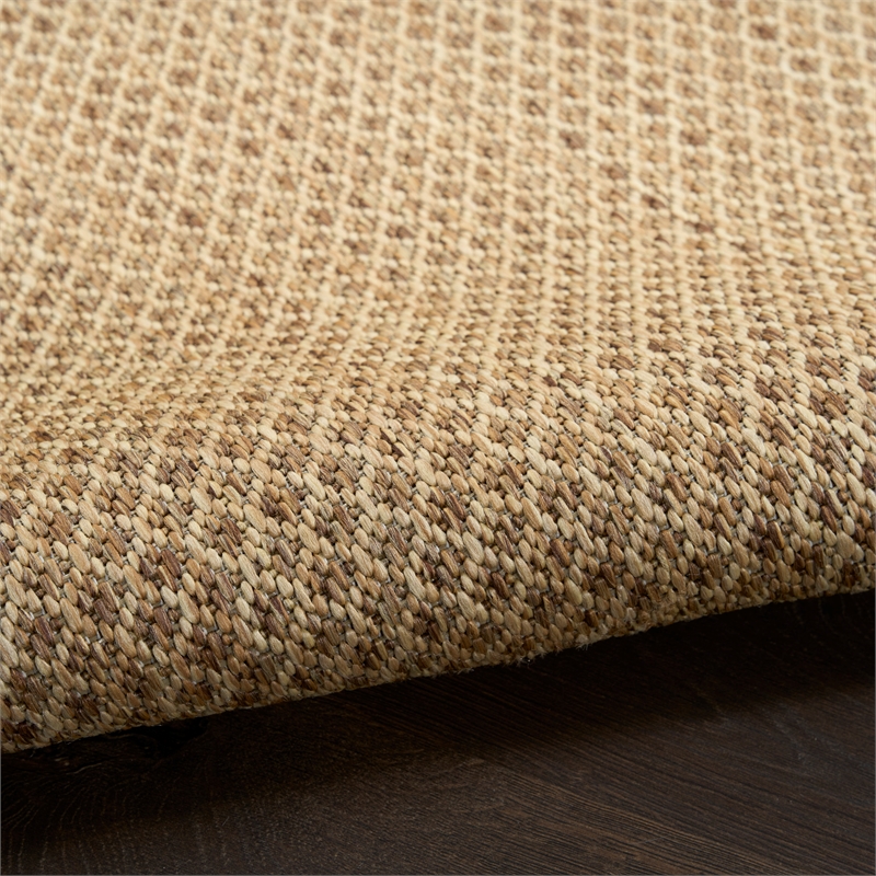 Maklaine Modern / Contemporary 10' x 14' Jute Fabric Area Rug