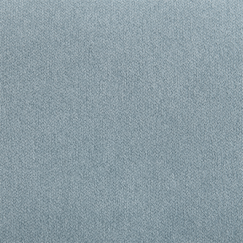 Maklaine Transitional Wood Swivel Chair in Freya Light Blue Finish