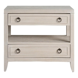 Maklaine Contemporary Accent Wood NightsTan Finishd in Gray Finish