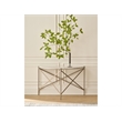Maklaine Modern / Contemporary Accent Console Table in Gray Finish