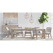 Maklaine Modern Transitional Wood Dining Table in Gray Finish