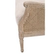 Maklaine Modern Transitional Fabric Club Chair in Gray Finish
