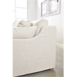 Maklaine Contemporary Transitional Fabric Right Arm Sofa in Beige