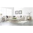 Maklaine Contemporary Transitional Fabric Corner Chair in Beige