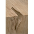Maklaine Modern Transitional Wood End Table in Smoke Gray Finish