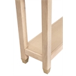 Maklaine Modern Transitional Wood Console Table in Light Oak