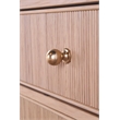 Maklaine Contemporary Transitional Wood Nightstand in Natural
