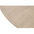 Maklaine Modern Transitional Coffee Table in Natural Gray Ash Wood