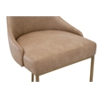Maklaine Contemporary Transitional Counter Stool Set of 2 in Tan
