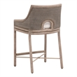 Maklaine Contemporary Transitional Counter Stool in Natural Finish