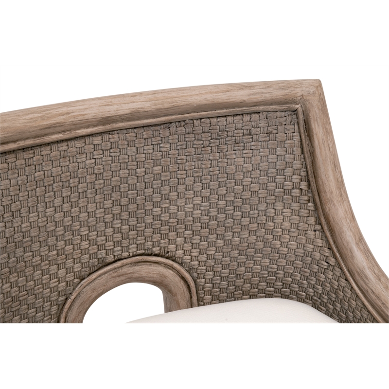 Maklaine Contemporary Transitional Counter Stool in Natural Finish