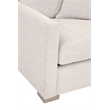 Maklaine Contemporary Transitional Slim Arm Sofa Chair in Beige