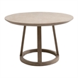 Maklaine Contemporary Transitional Oval Dining Table in Natural