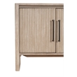 Maklaine Contemporary Transitional Media Sideboard in Natural