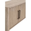 Maklaine Contemporary Transitional Media Sideboard in Natural