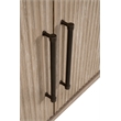 Maklaine Contemporary Transitional Media Sideboard in Natural