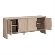 Maklaine Contemporary Transitional Media Sideboard in Natural