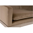 Maklaine Contemporary Transitional Counter Stool in Brown Finish